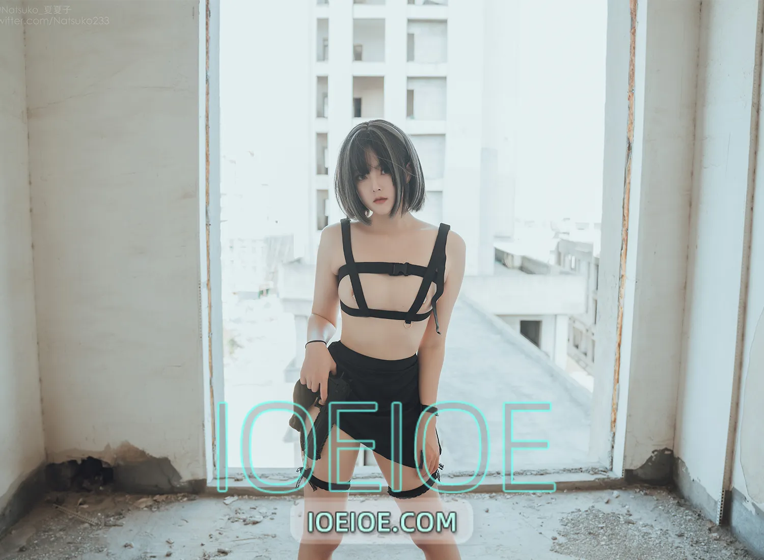 图片[1]-Natsuko夏夏子 – NO.057 绑带特工 [40P-346M]-IOE魔盒花园