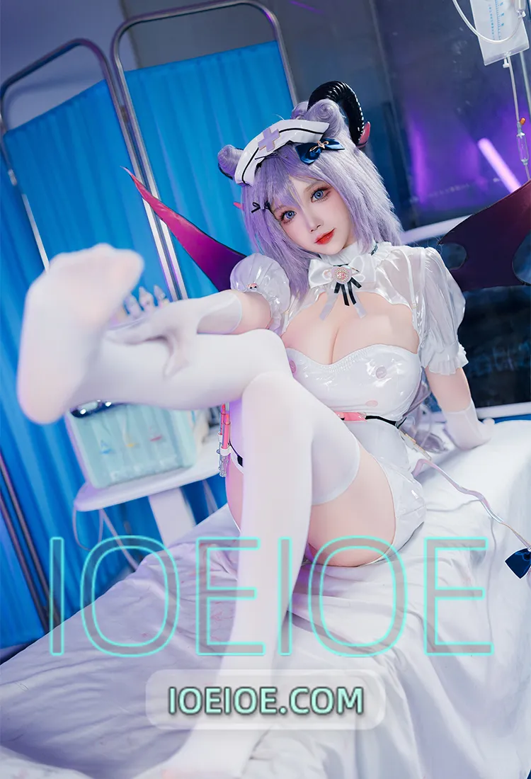 雪晴Astra - NO.074 24万圣节 护士刻晴 [66P+4V-1.90GB]-IOE魔盒花园