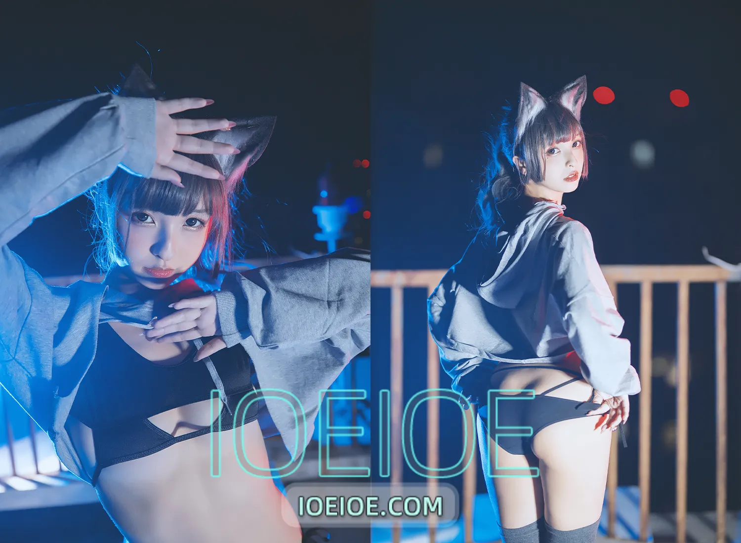 图片[1]-神楽坂真冬 – NO.029 危険な耳 狼妹&兔娘 [150P4V-964MB]-IOE魔盒花园