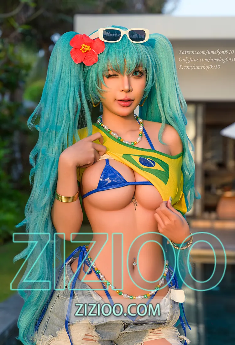 Umeko J - NO.158 Brazilian Miku [104P-899MB]-IOE魔盒花园