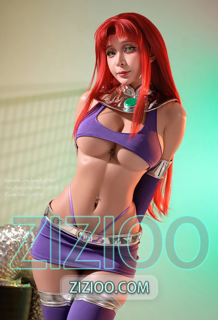 Umeko J - NO.159 Starfire (Teen Titans) [82P-570MB]-IOE魔盒花园