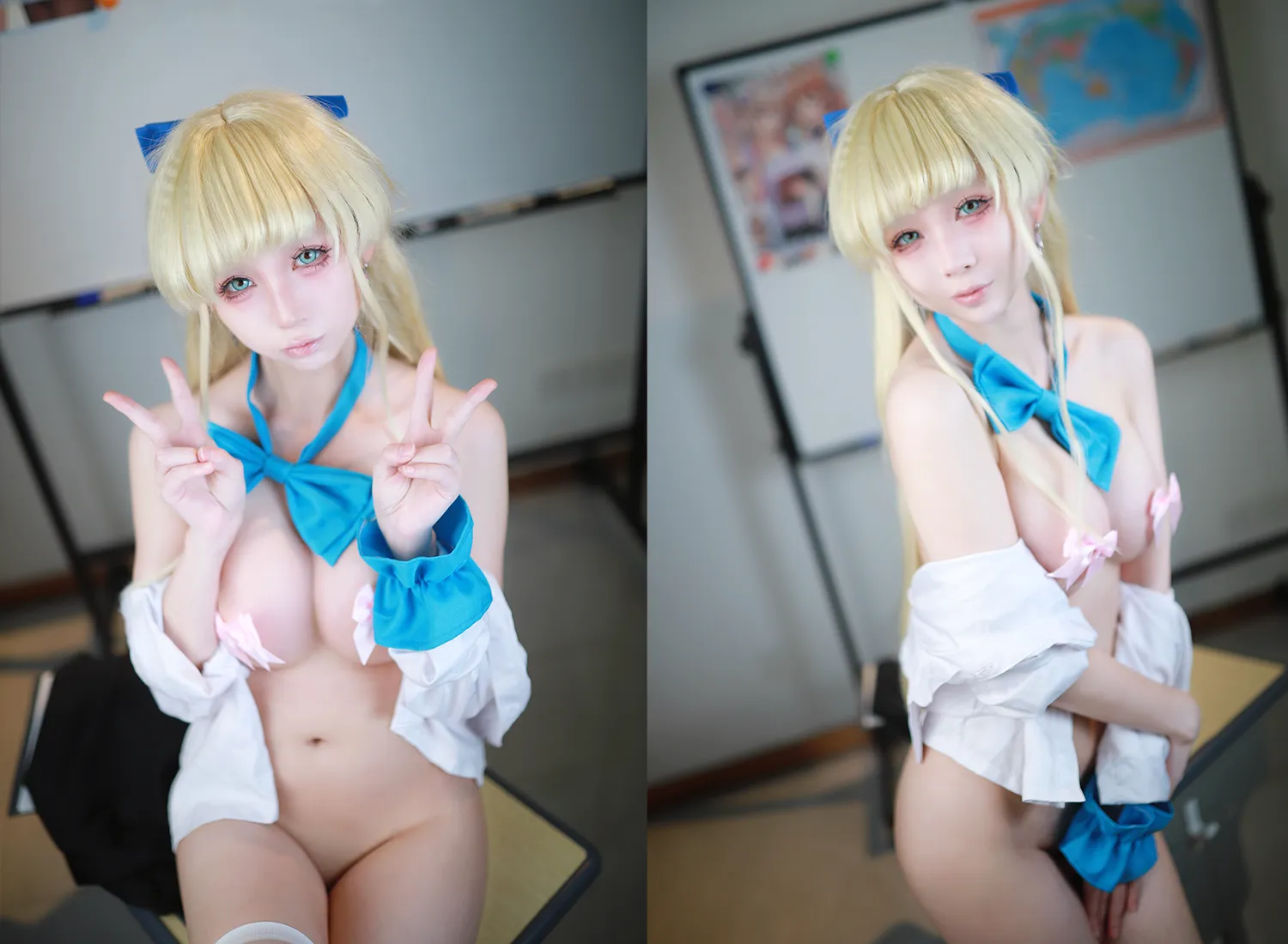 图片[1]-上杉绘梨落 – 9套学生教师性感幼女写真合集 持续更新中-IOE魔盒花园