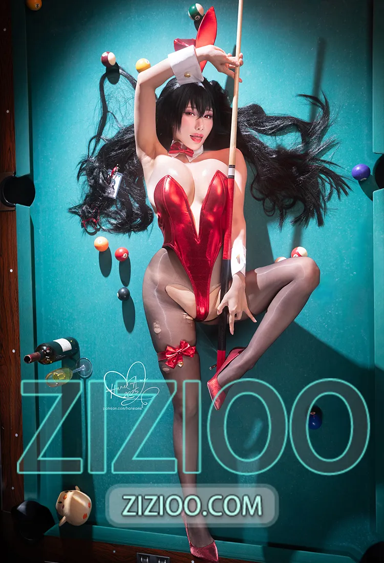 雨波_HaneAme – NO.438 台球AZURLANE TAIHOU 大鳳兔女郎 [22P+5V-595MB]-IOE魔盒花园