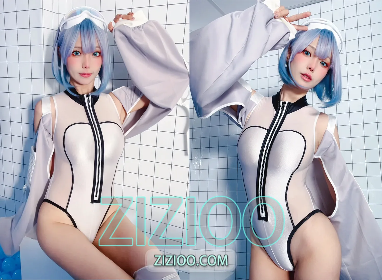 图片[1]-ElyEE子 – NO.198 Clear Blue Drift [33P+4V-48MB]-IOE魔盒花园