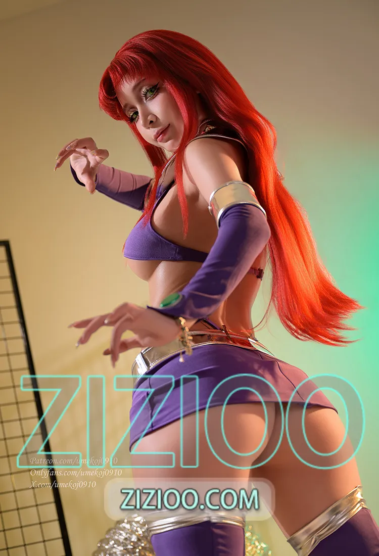 Umeko J - NO.159 Starfire (Teen Titans) [82P+9V-1.53GB]-IOE魔盒花园