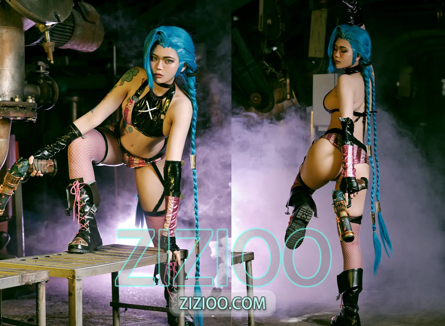 图片[1]-ZinieQ – NO.093 Jinx Arcane [44P-381MB]-IOE魔盒花园