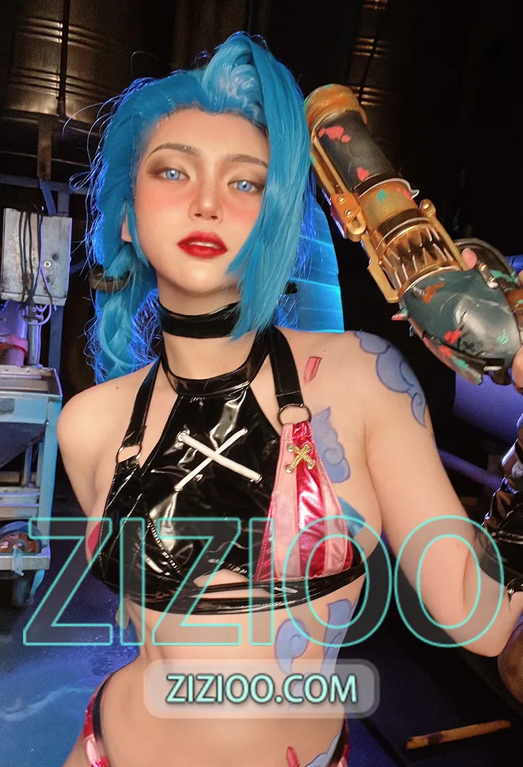 ZinieQ - NO.093 Jinx Arcane [44P-381MB]-IOE魔盒花园