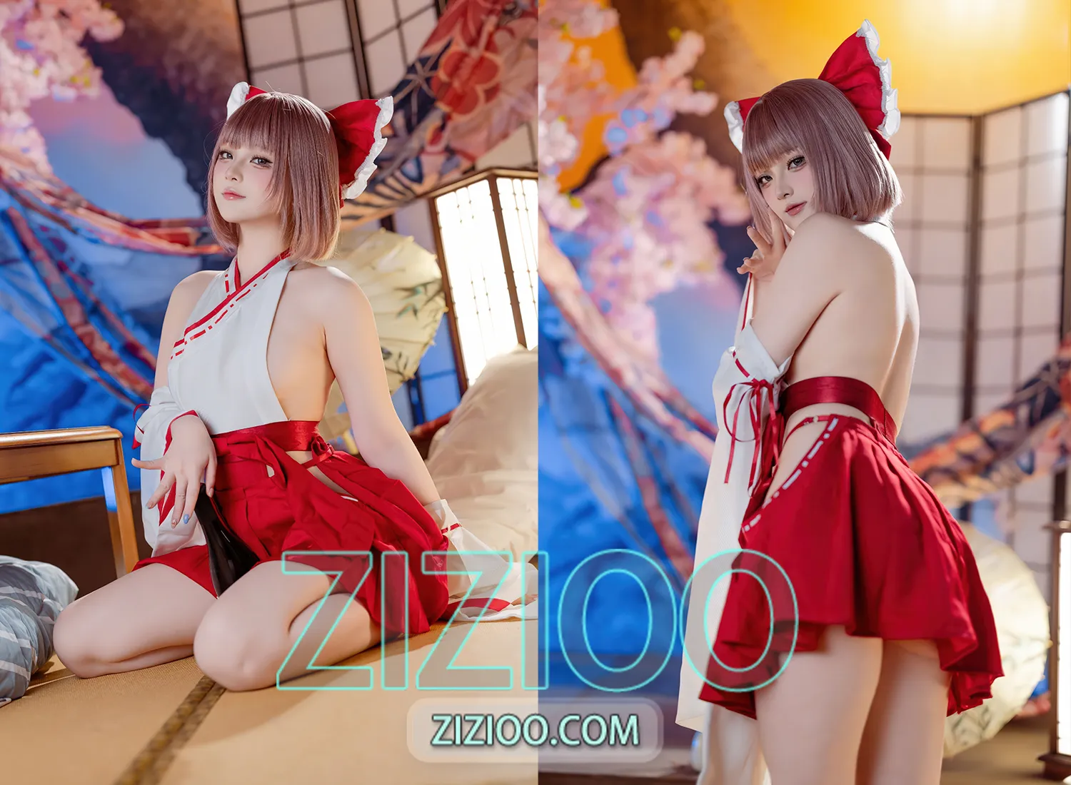 图片[1]-屿鱼 – NO.057 兼职巫女 [66P-639M]-IOE魔盒花园