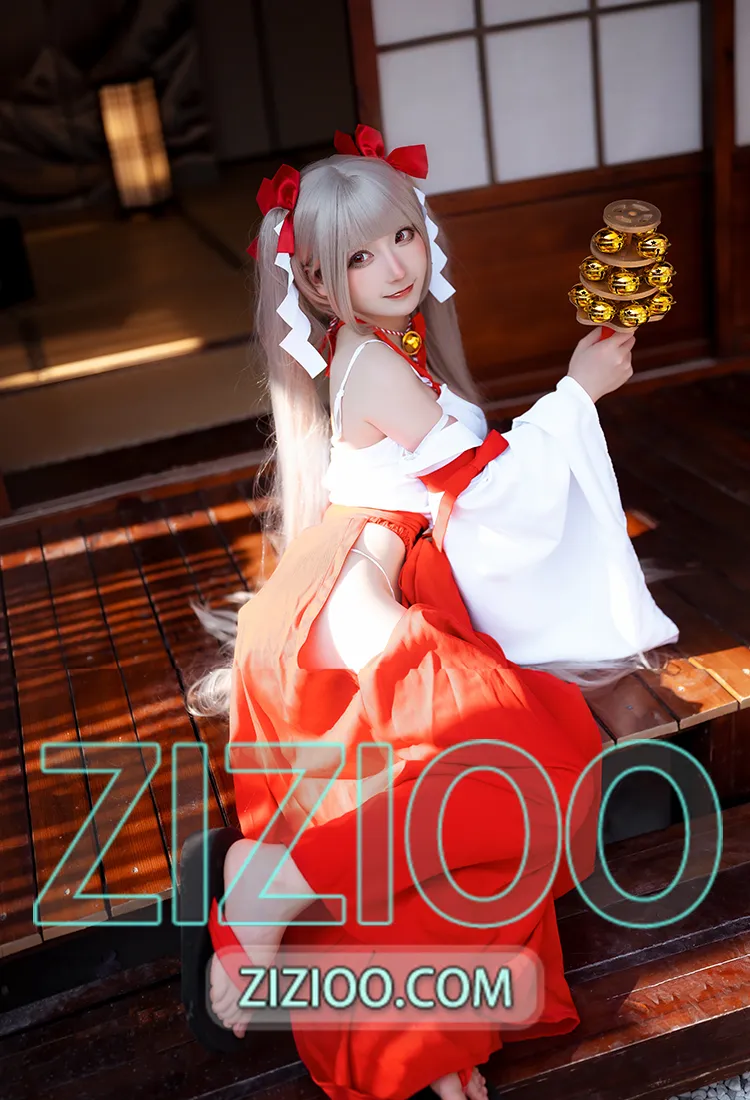 是三不是世w - NO.046 碧蓝航线 可畏 巫女 [21P-539M]-IOE魔盒花园