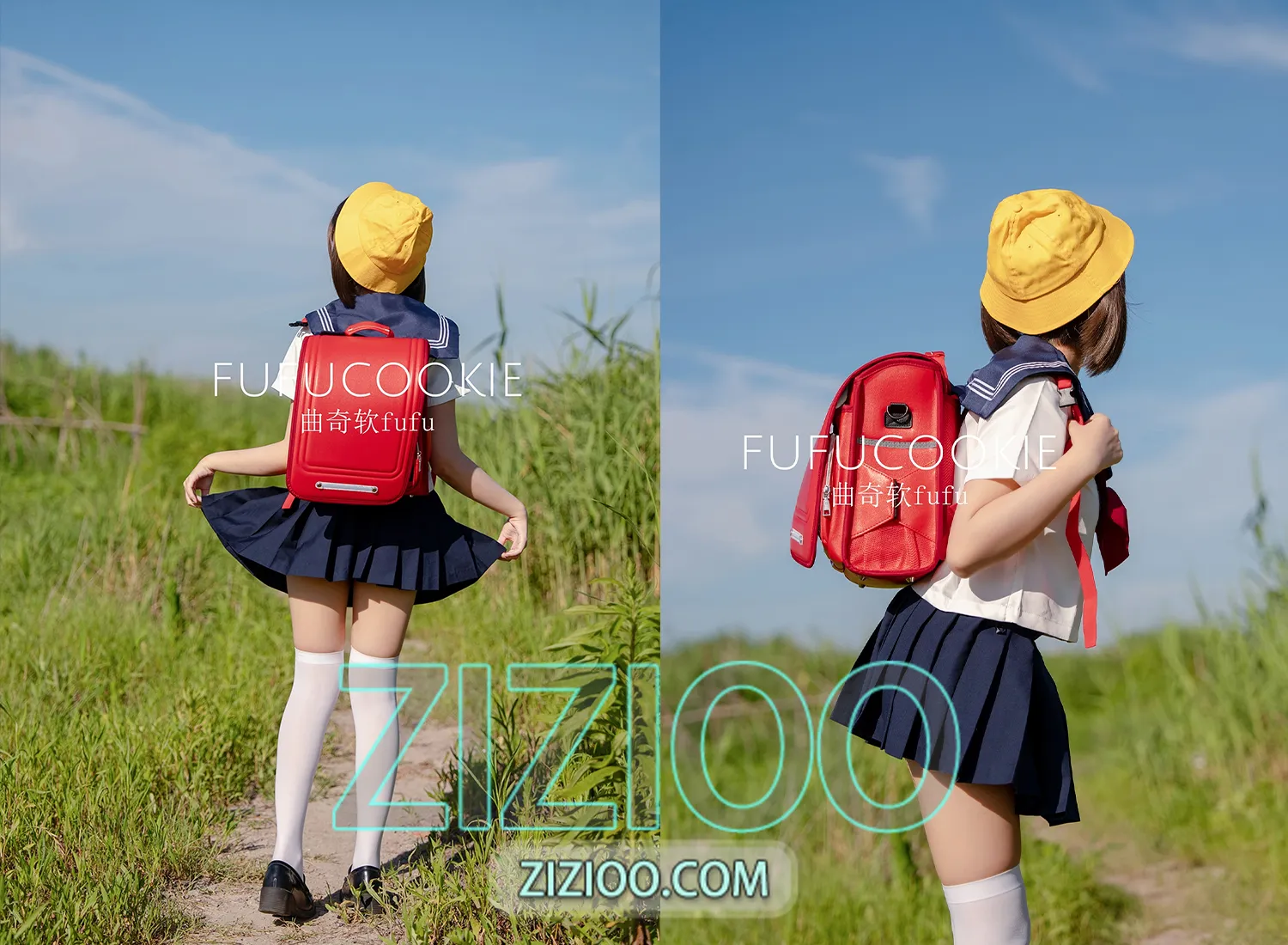 图片[1]-曲奇软fufu – NO.002 放课后 [51P-89MB]-IOE魔盒花园