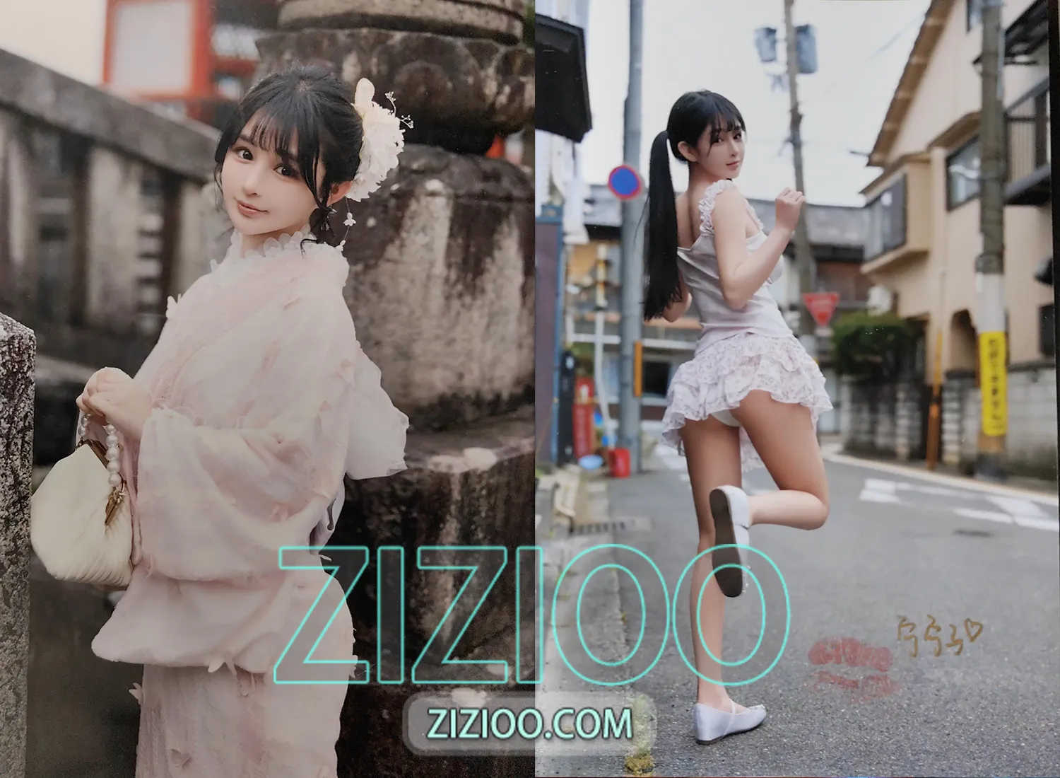 图片[1]-桜井宁宁 – NO.158 实体本 宁与夏 [76P-28M]-IOE魔盒花园