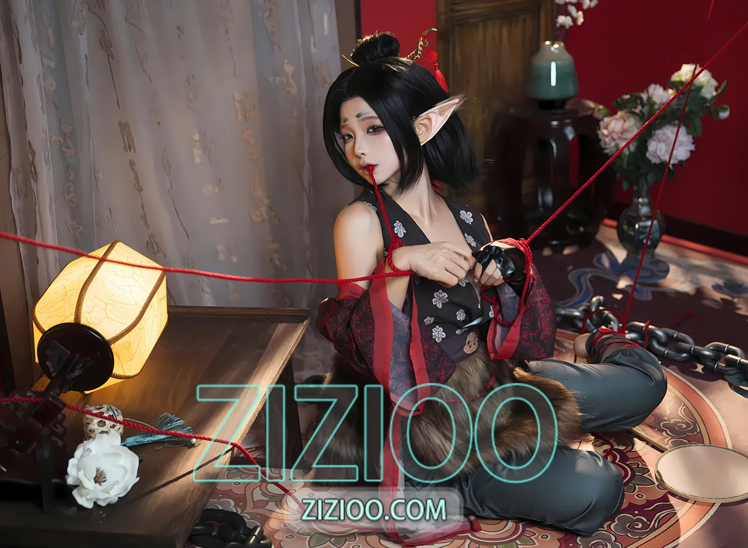 图片[1]-蠢沫沫 – NO.370 黑神话 萍萍 [138P-966M]-IOE魔盒花园