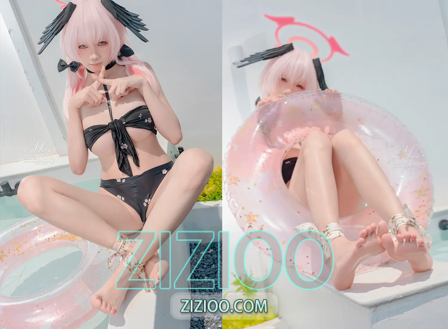 图片[1]-黏黏团子兔 – NO.223 (咬一口兔娘) 25年08月 下江小春 泳装 Honey [96P-1.67G]-IOE魔盒花园