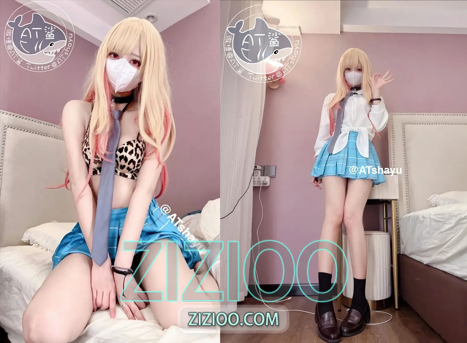 图片[1]-AT鲨 – NO.063 更衣人偶坠入爱河 喜多川海梦 JK [10P-12M]-IOE魔盒花园