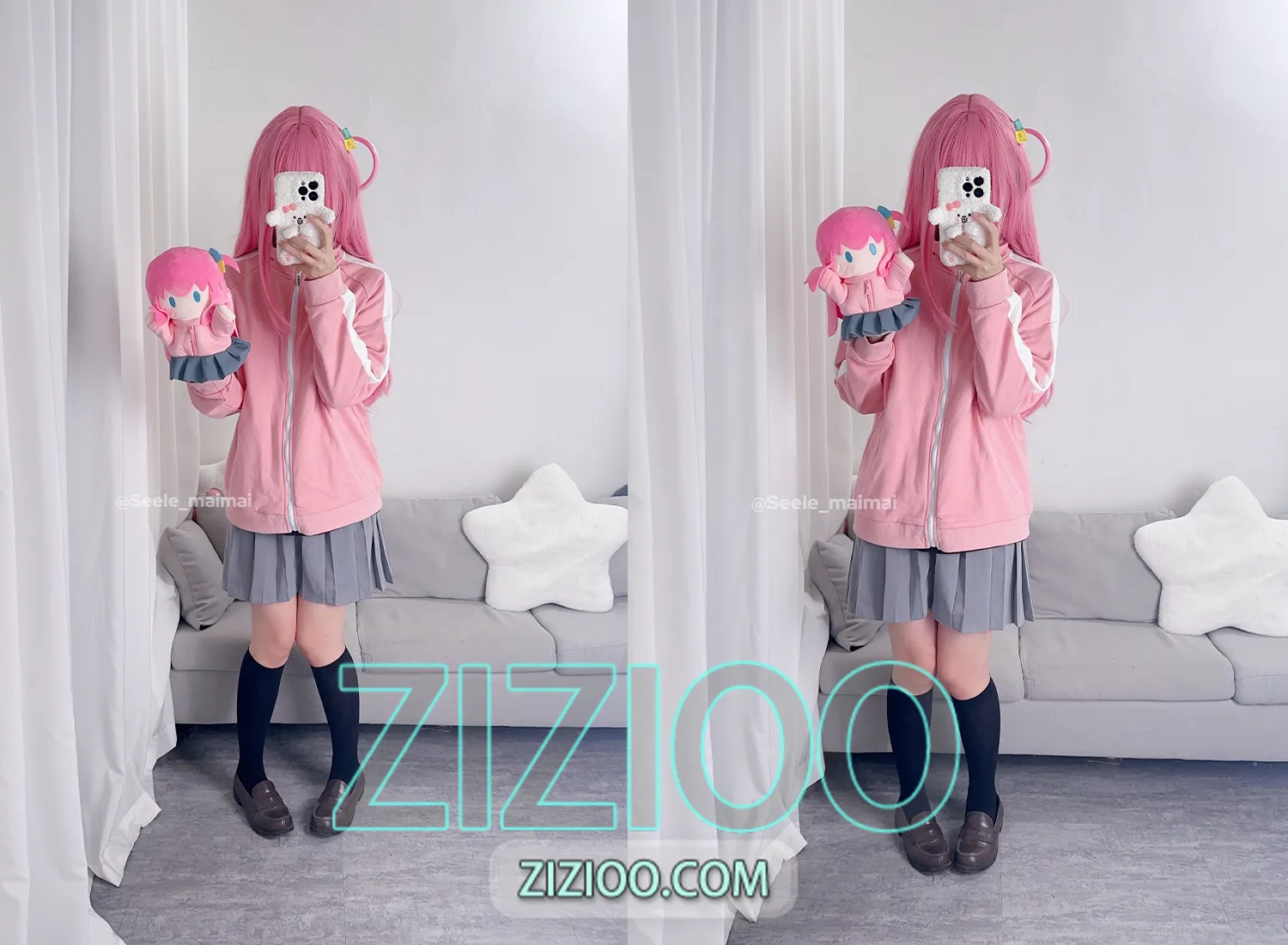图片[1]-Seele麦麦 – NO.025 波奇酱 [18P-68M]-IOE魔盒花园