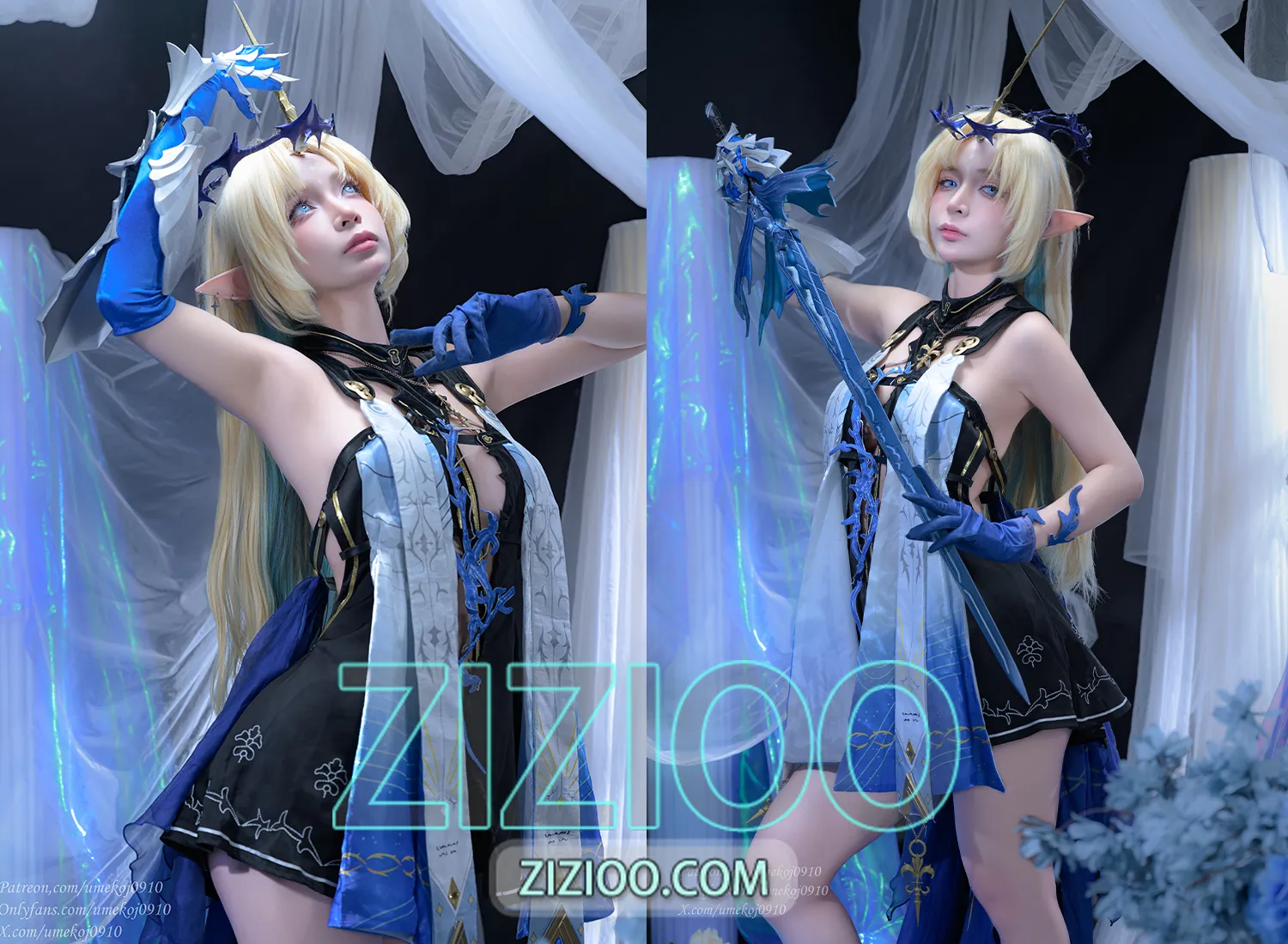 图片[1]-Umeko J – NO.171 Fleurdelys (Wuthering Waves) [98P+14V-1.53GB]-IOE魔盒花园