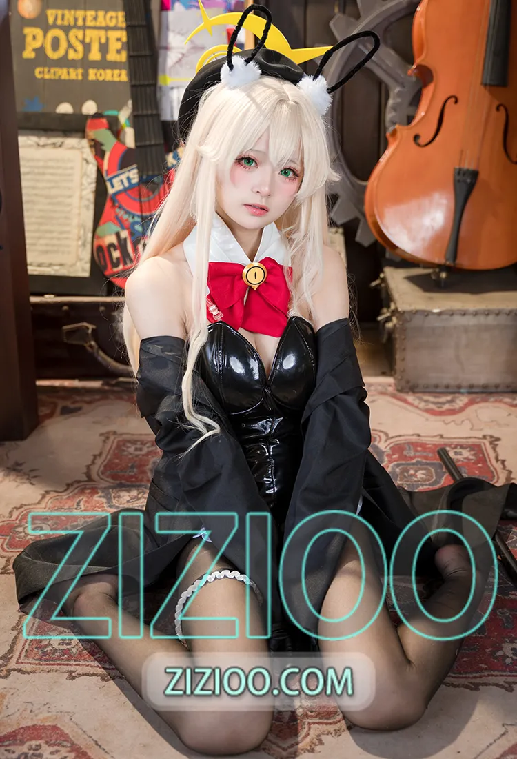 九柒喵 – NO.030 蔚蓝档案 笑面教授 兔女郎 [36P-805M]-IOE魔盒花园