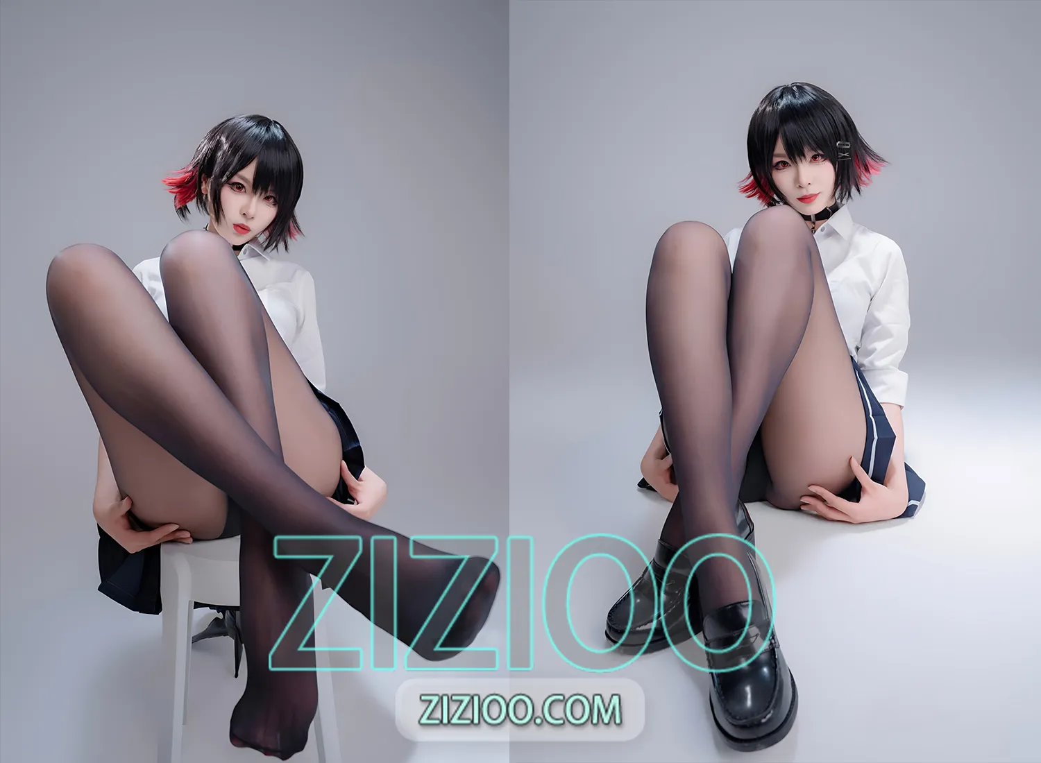 图片[1]-轩萧学姐 – NO.074 鲨鱼妹JK [100P+1V-550M]-IOE魔盒花园