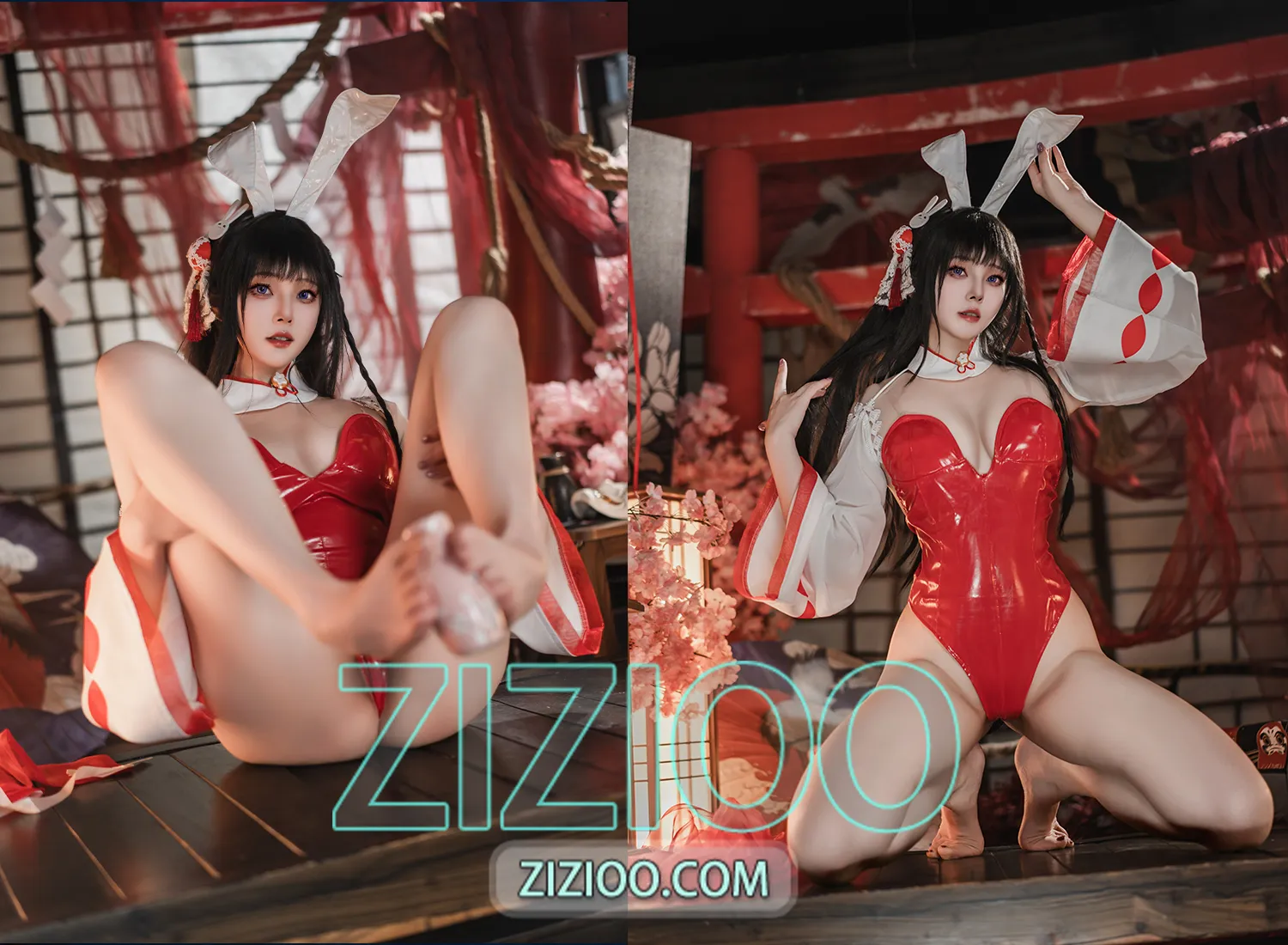 图片[1]-Natsuko夏夏子 – NO.078 碧蓝航线 大山巫女兔 [70P-415M]-IOE魔盒花园