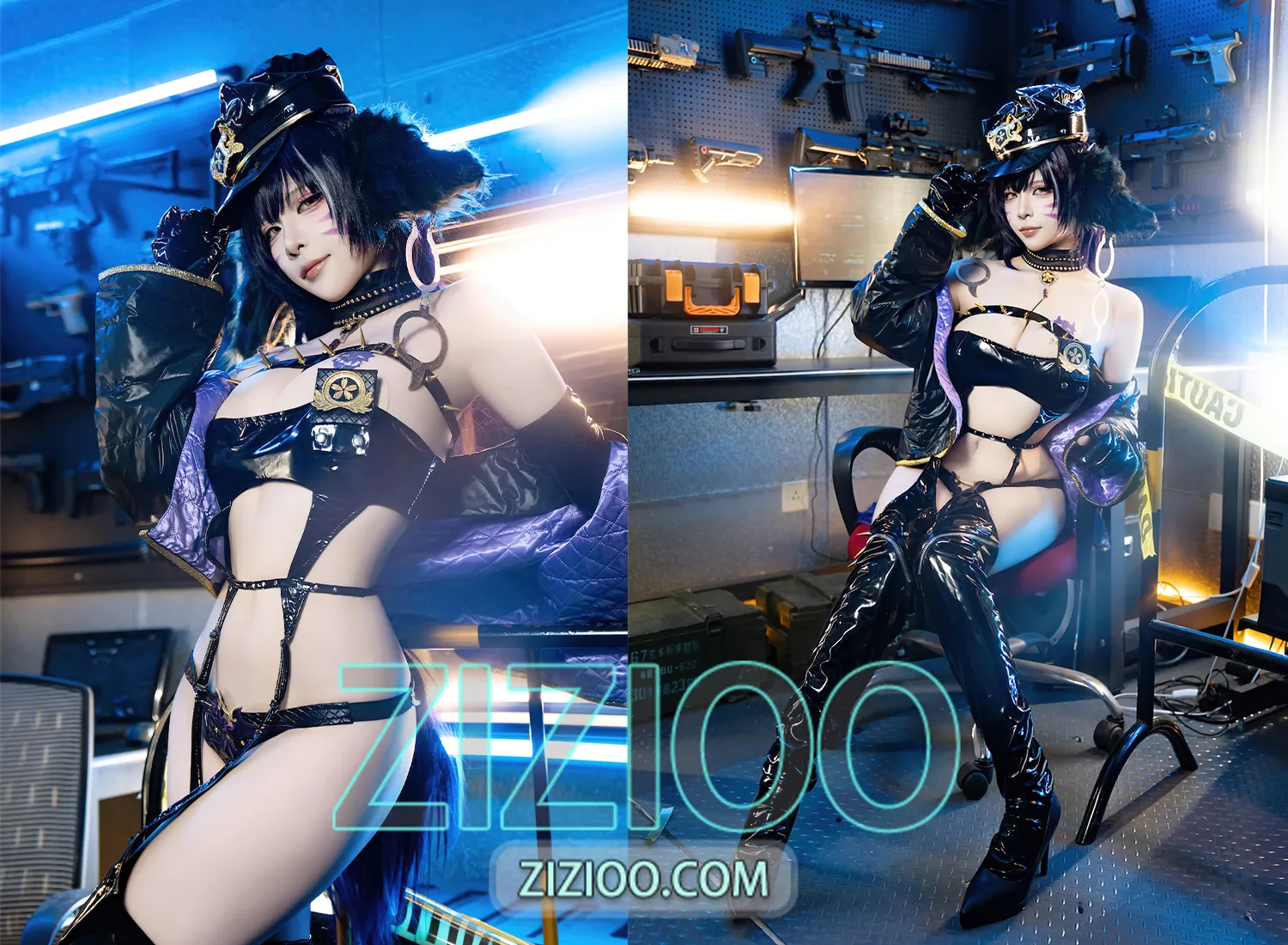 图片[1]-二佐Nisa – NO.189 碧蓝航线 武藏 女警 [25P-101M]-IOE魔盒花园