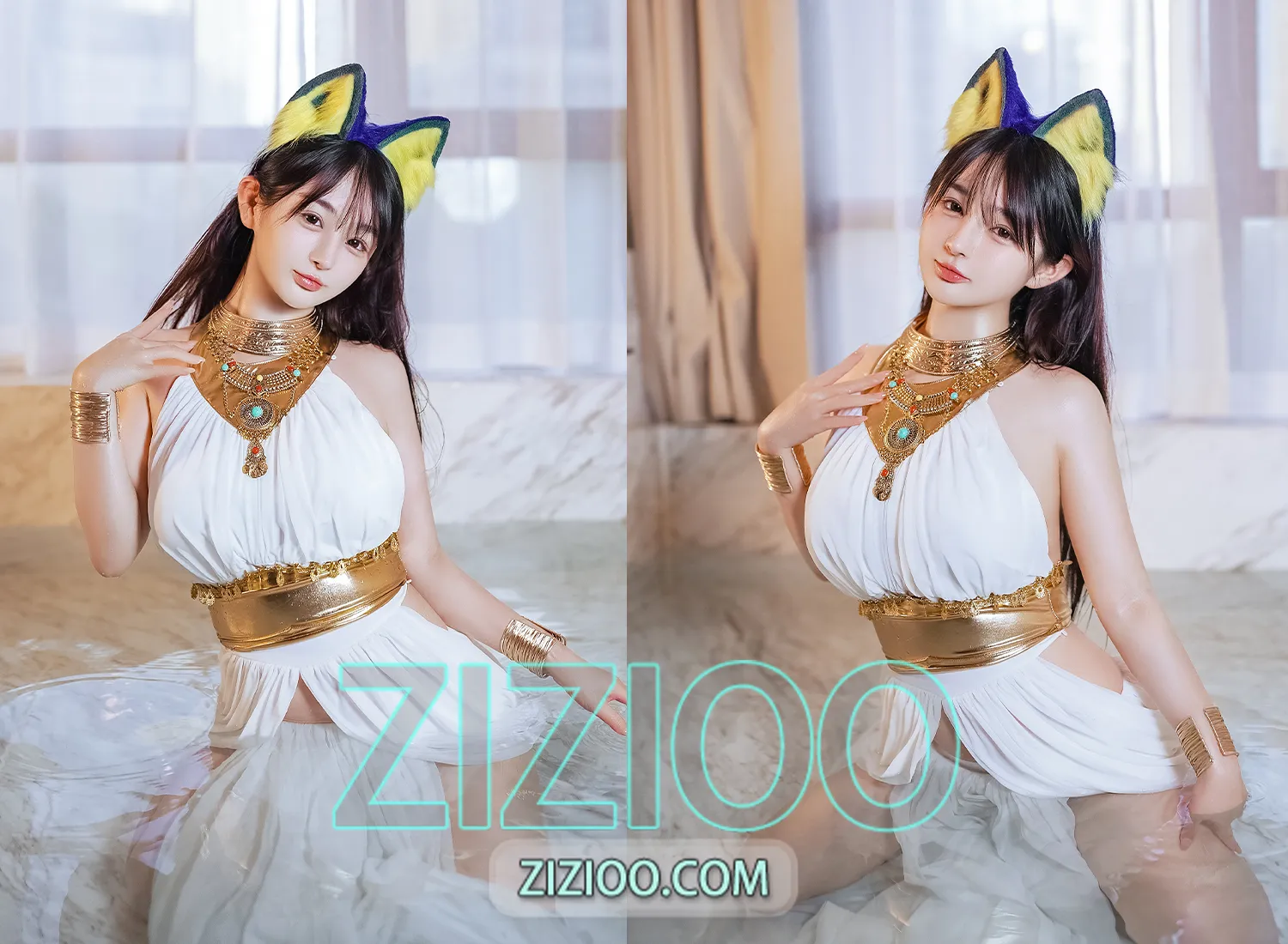 图片[1]-桜井宁宁 – NO.162 白色猫娘 [132P-923M]-IOE魔盒花园