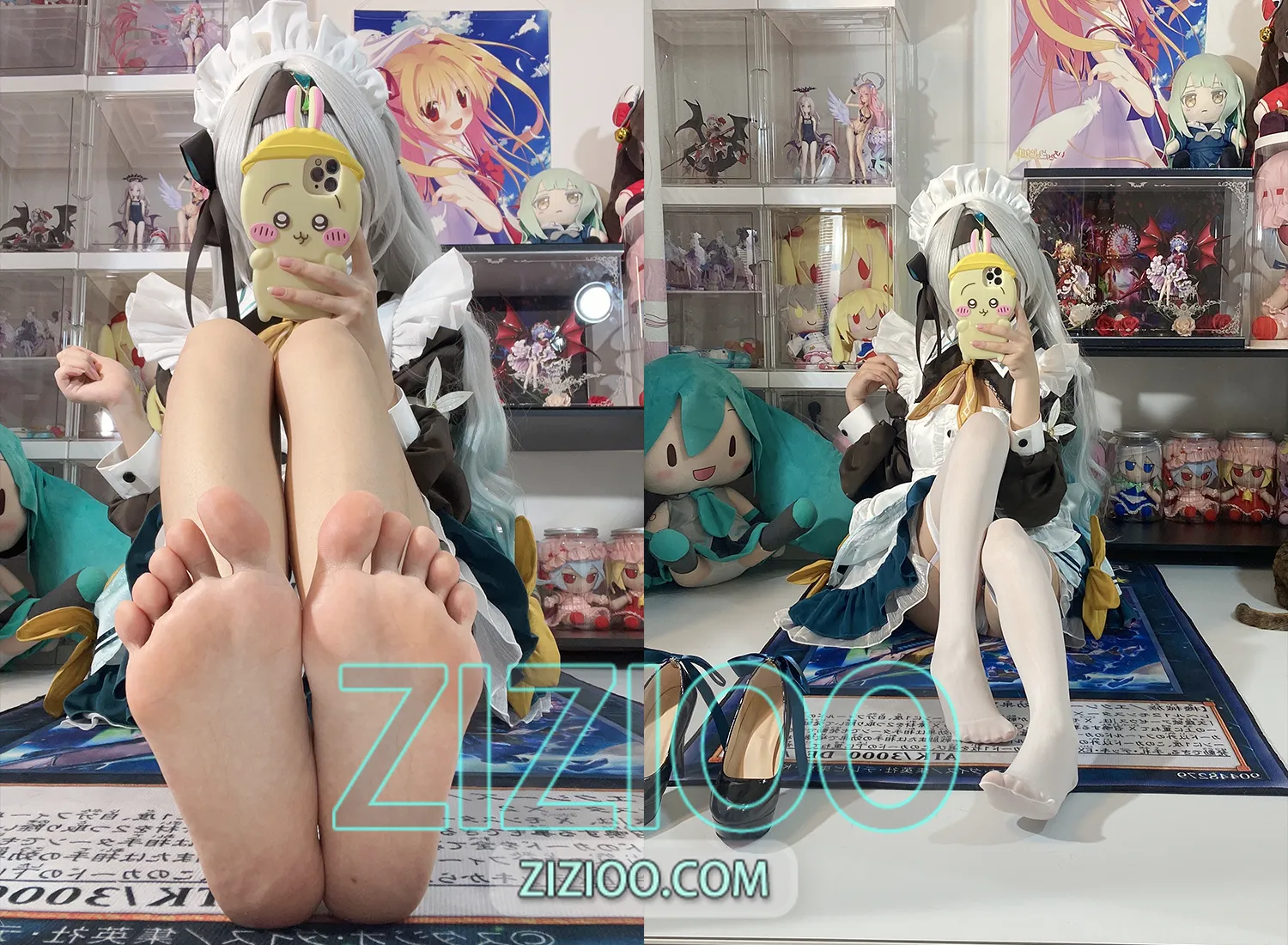 图片[1]-白栎Shirly – NO.011 崩坏：星穹铁道 流萤 女仆 [66P+8V-1.06GB]-IOE魔盒花园