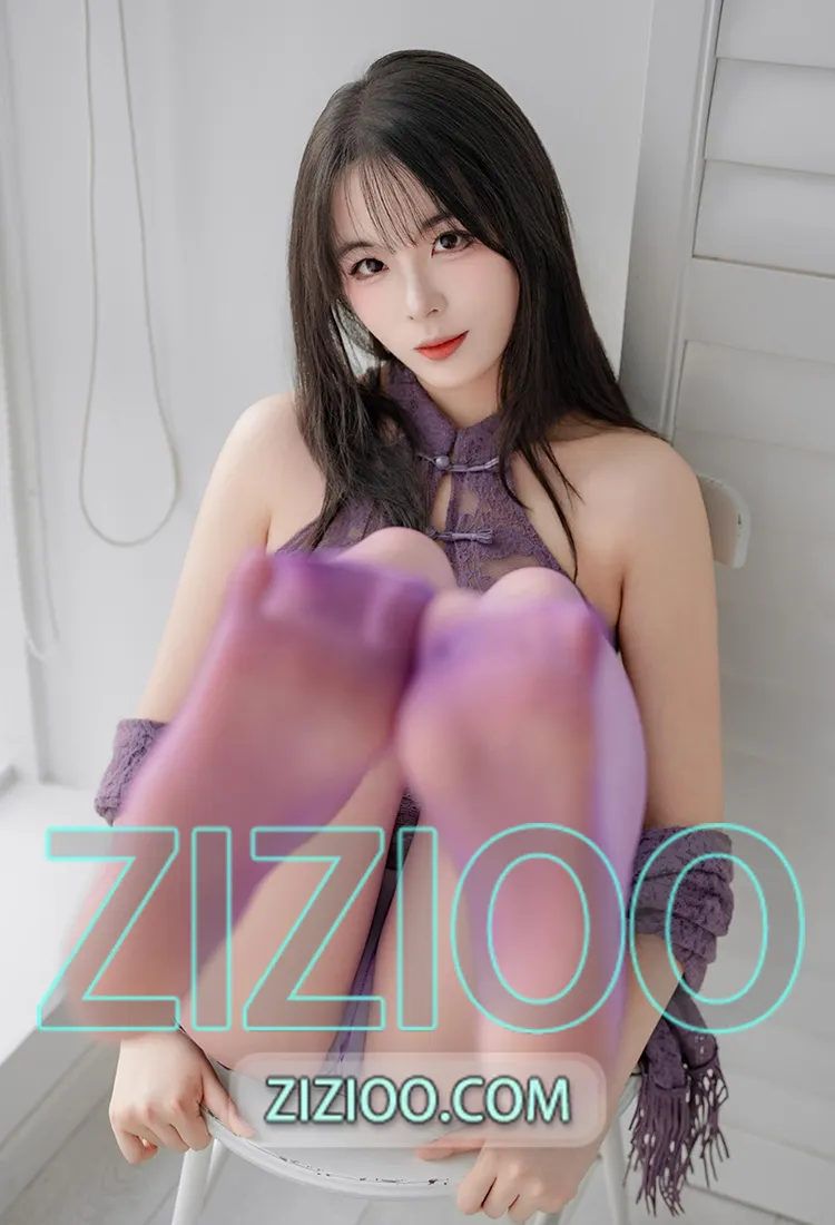 轩萧学姐 - NO.077 紫色旗袍 [140P-1.83G]-IOE魔盒花园