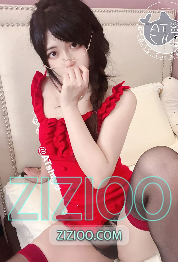 AT鲨 - NO.080 小红裙 [60P-75M]-IOE魔盒花园