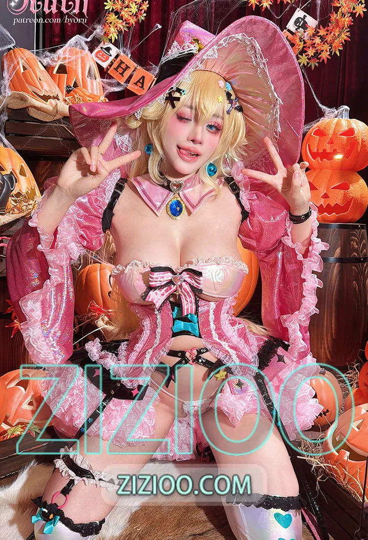 Byoru - NO.296 Peach princess Witch [57P+24V-3.55GB]-IOE魔盒花园
