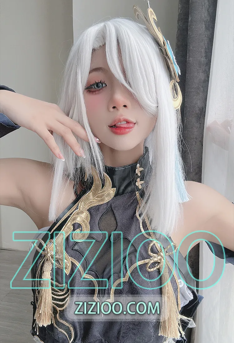 PoppaChan - NO.093 Shenhe [28P-298MB]-IOE魔盒花园