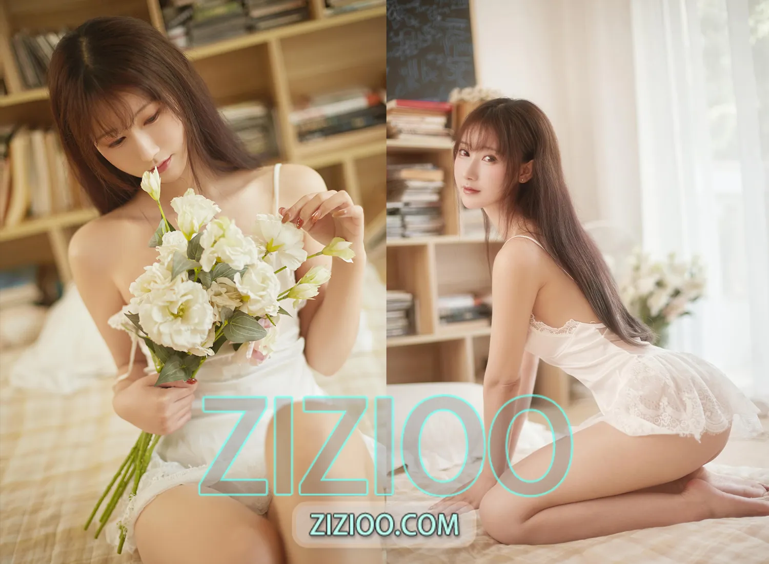 图片[1]-羽生三未 – NO.025 日系睡裙 [30P-316M]-IOE魔盒花园