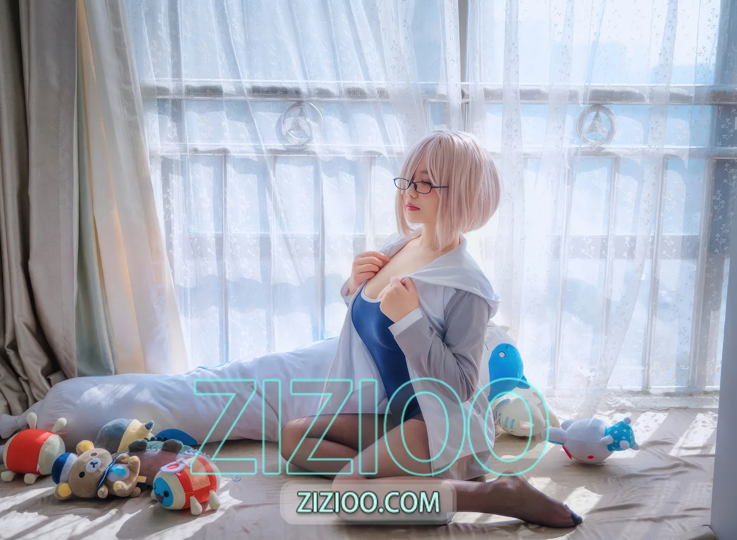 图片[1]-阿半今天很开心 – NO.042 FGO 玛修 同人体操服 [20P-162M]-IOE魔盒花园