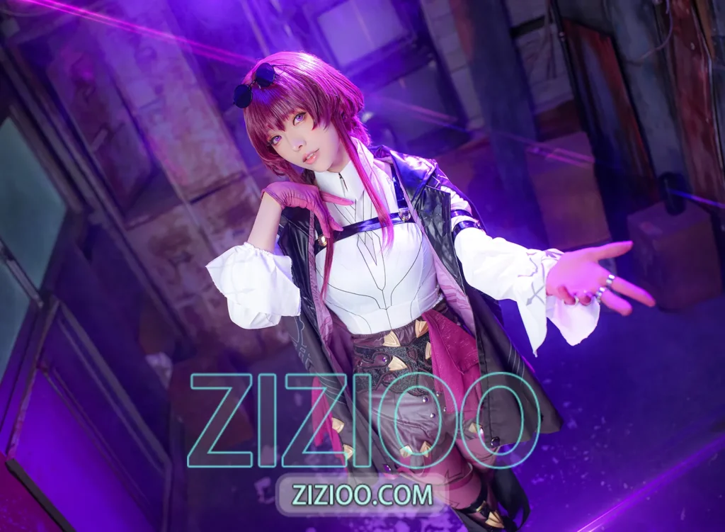 图片[1]-ElyEE子 – NO.205 Kafka卡芙卡 [25P+5V-140M]-IOE魔盒花园