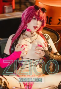 Natsuko夏夏子 - NO.080 崩坏·星穹铁道 卡芙卡 朋克同人 [60P-895M]-IOE魔盒花园