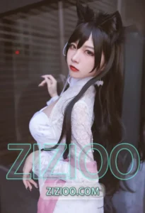 二佐Nisa - NO.195 碧蓝航线 爱宕旗袍 [18P-80M]-IOE魔盒花园