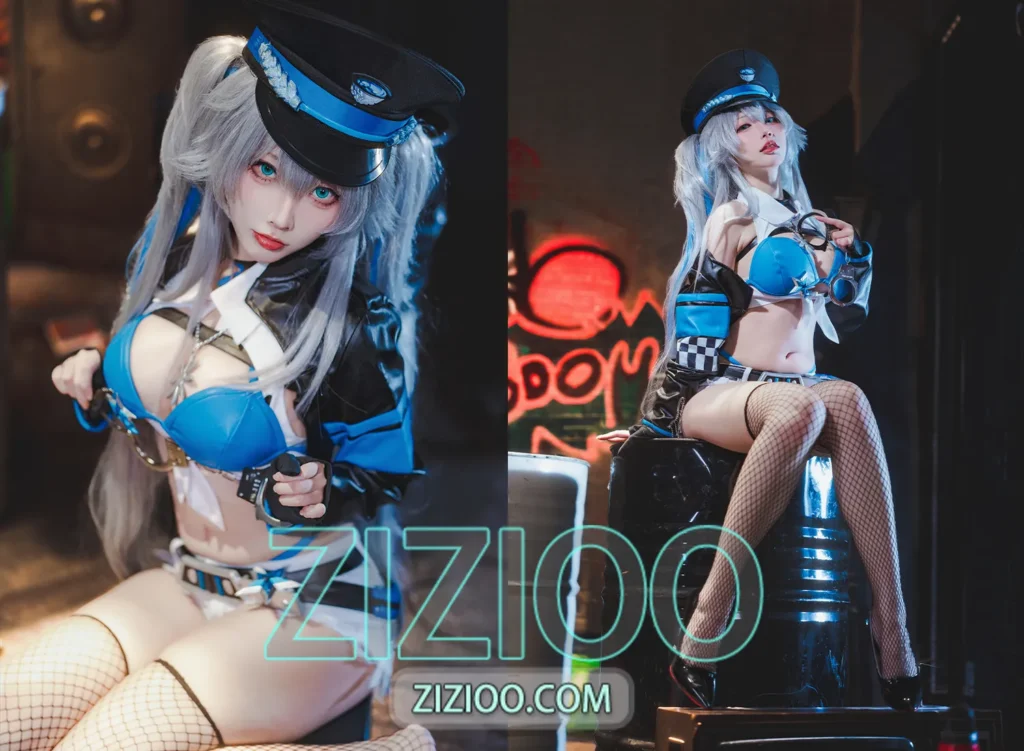 图片[1]-宮本桜 – NO.024 交错战线 刃齿 女警 [22P-380M]-IOE魔盒花园