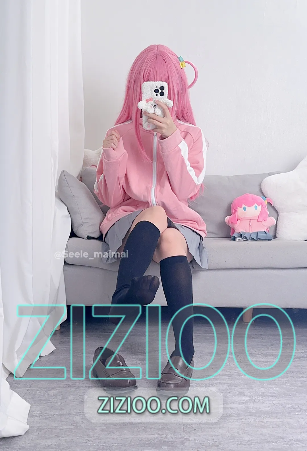 Seele麦麦 – NO.028 孤独摇滚 波奇酱 [18P-68M]-IOE魔盒花园