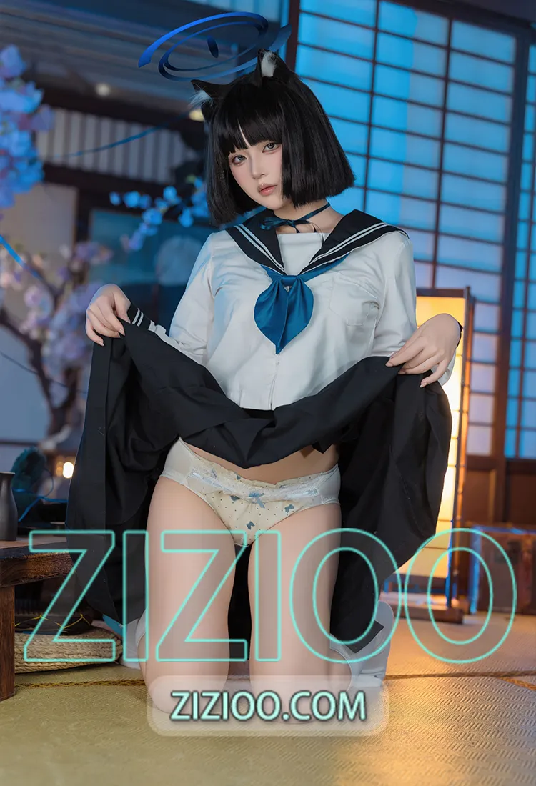 屿鱼 – NO.065 桐生桔梗 [53P-553MB]-IOE魔盒花园