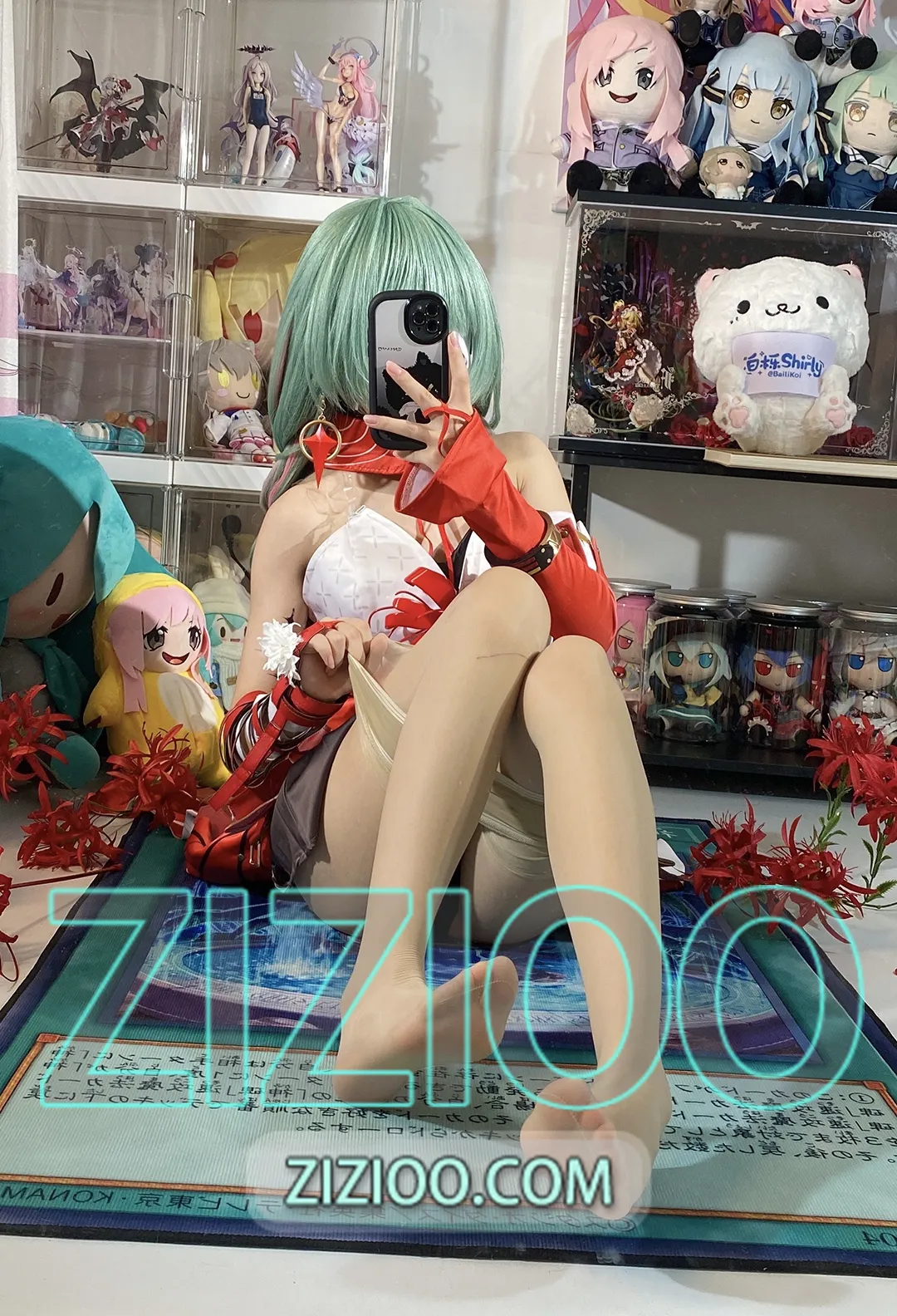 白栎Shirly – NO.015 鸣潮 弗洛洛 [130P+25V-6.97GB]-IOE魔盒花园