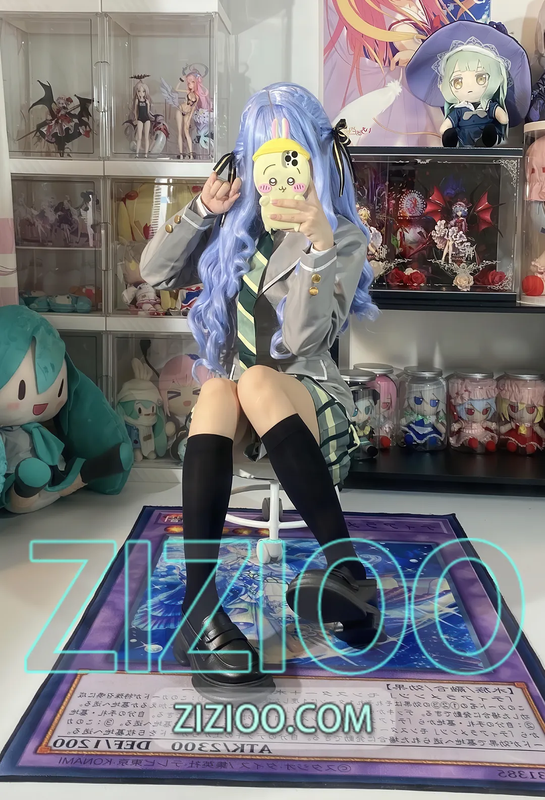 白栎Shirly – NO.019 祥子 校服 [88P-1.98G]-IOE魔盒花园